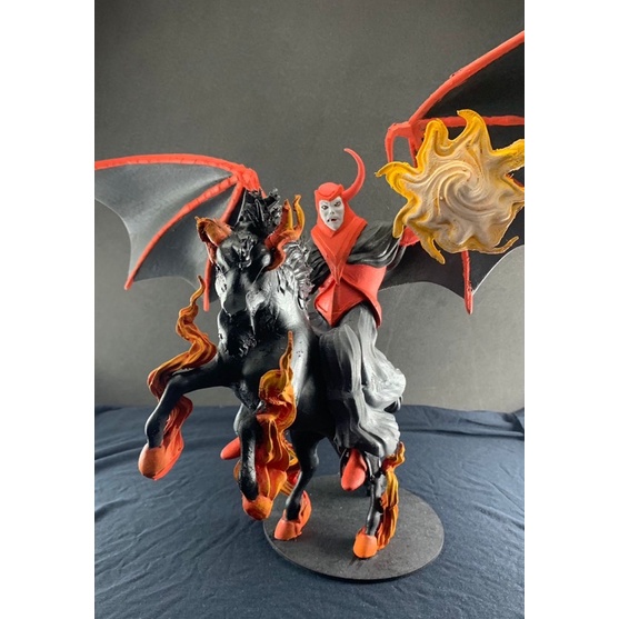 Boneco colecionável figure do Vingador Caverna do Dragão em impressão 3D.