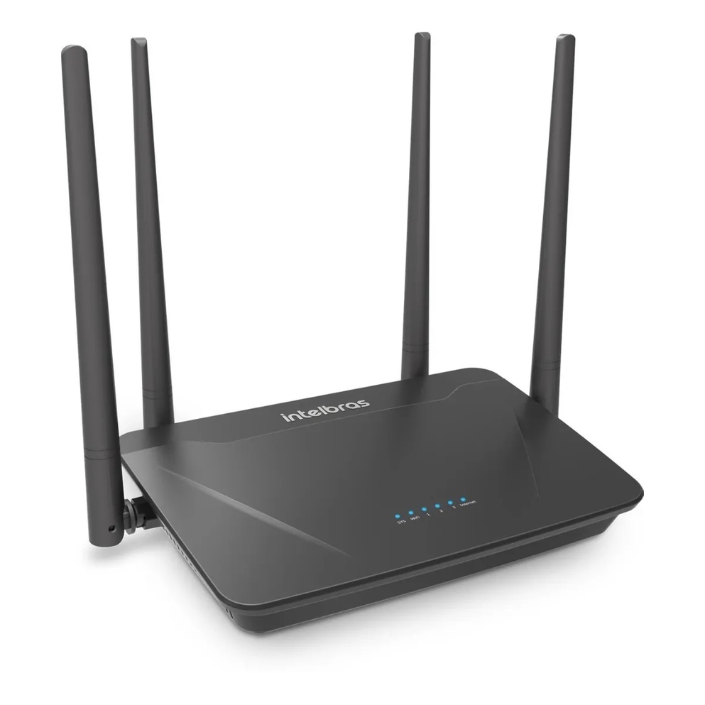 Roteador Wireless Repetidor 5G Wifi 5 Intelbras Action RF 1200 Dual Band Preto