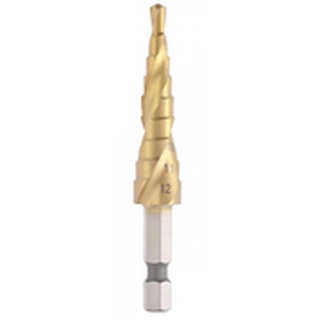 Broca Escalonada Hss 4 a 12MM Espiral - Mtx