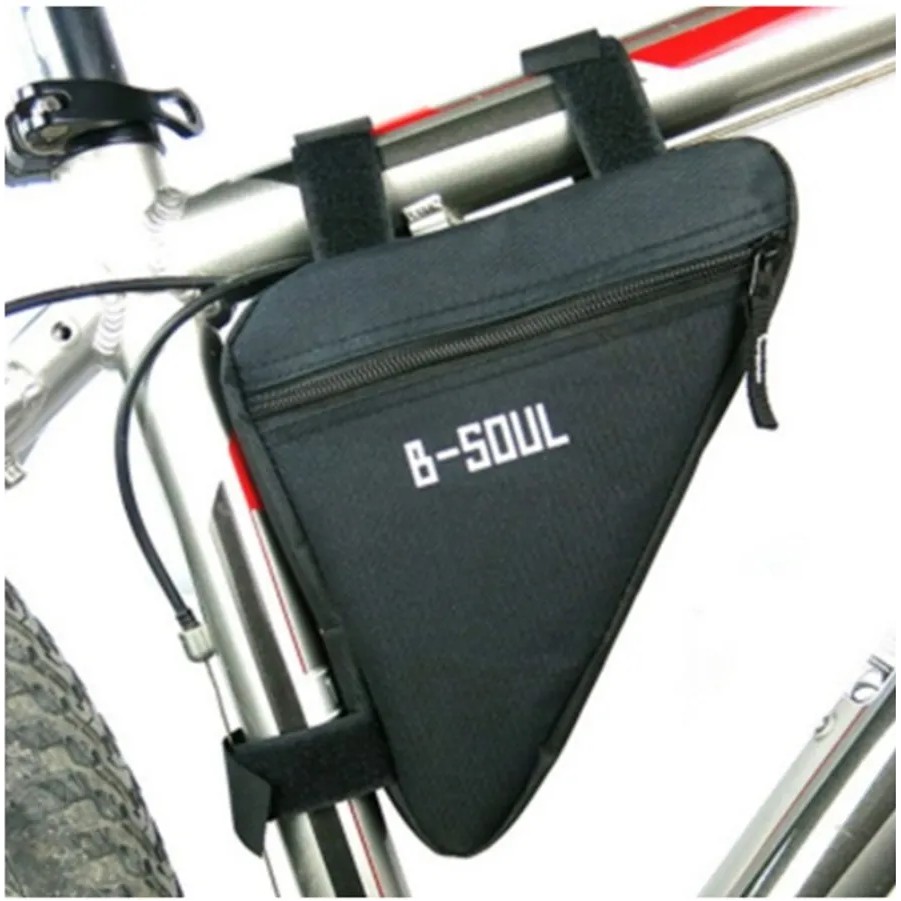 Bolsa Bag Case Suporte Quadro Bike Triangular Bolsinha Portátil Ciclismo
