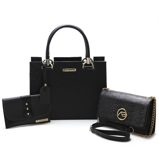 kit Bolsas femininas 3 peças, grande , media, carteira promoção !
