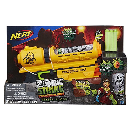 Lança Dardos Nerf Alpha Strike Claw QS-4 com 4 Dardos Fácil Recarga e Uso  F2219 - Hasbro