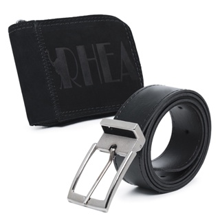 kit masculino carteira rhea + cinto largo em Oferta na Shopee
