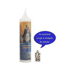 Vela Encantada Nossa Senhora do Bom Parto 14cm