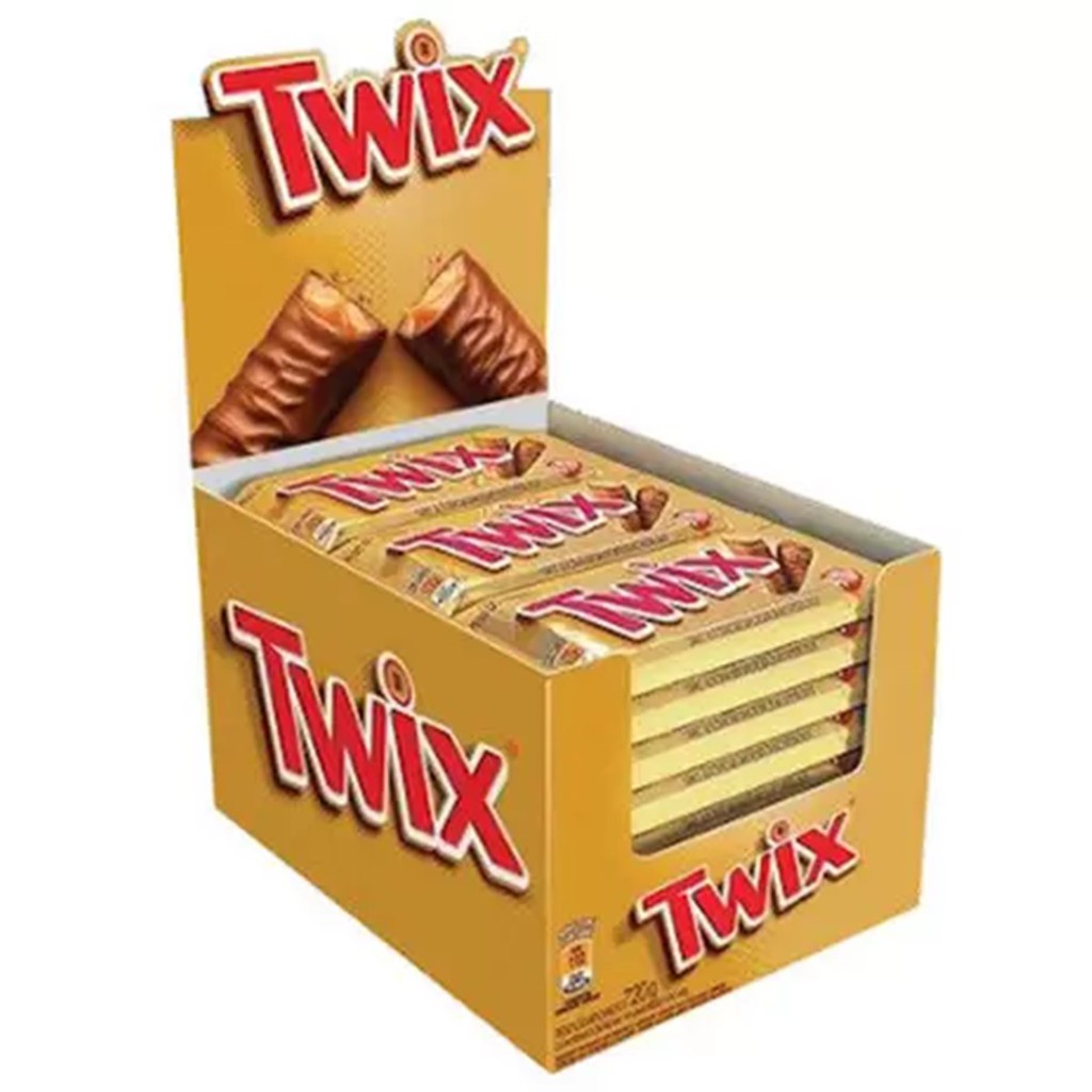 Chocolate Twix DUPLO 40g C/18 Unidades Mars