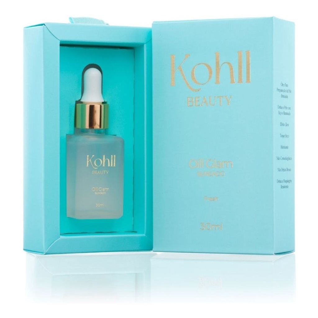 Oil Glam Natane Rosa Pele Blindada Kohll Beauty Cor Fresh