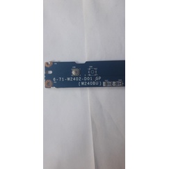  Placa Touch Botao Notebook G71w2402d01gp W24obu A654