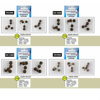 Anteninha Empanada Barão - Chifrão -  Formato Ração -  Anzol Sasame - Varios Tamanhos - Claro/escuro - Tambaqui Pacu em Oferta na Shopee