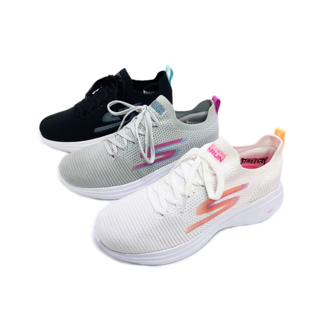 Skechers Original Tênis pra Corrida GO RUN FAST BRISK DAY Ref. 128186 | Produto Original Skechers