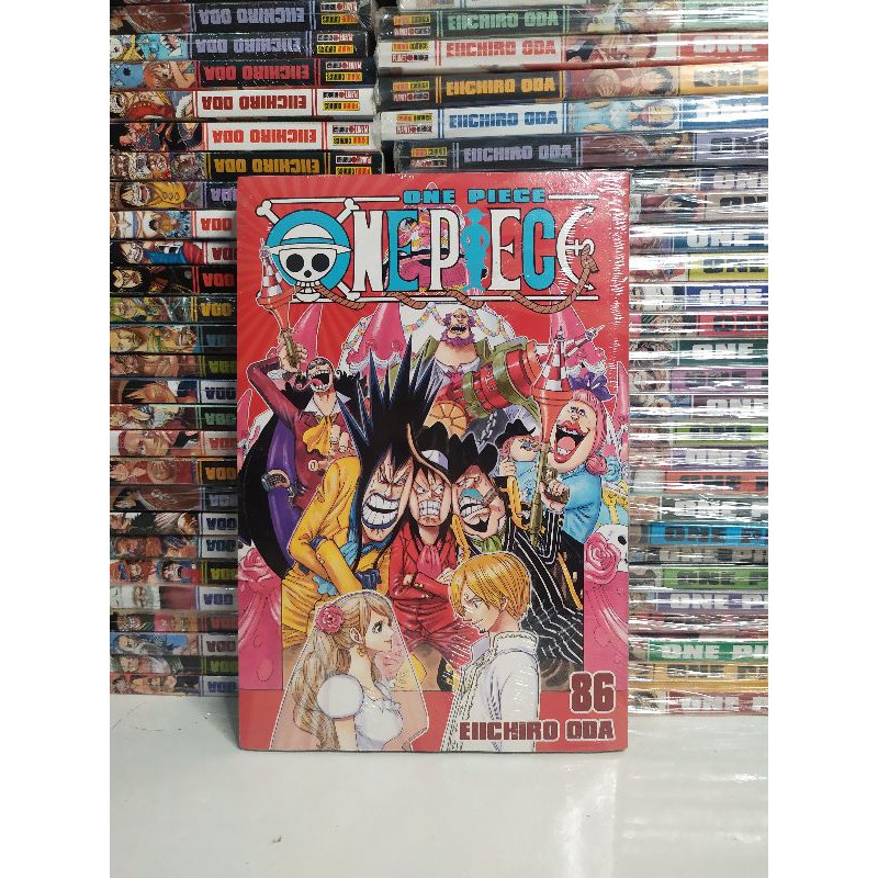 Manga One Piece Volume 86 Shopee Brasil