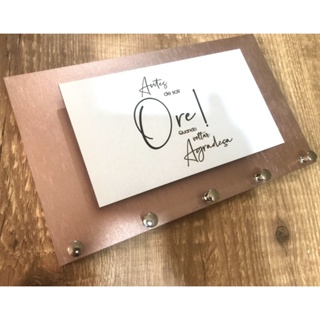 Porta Chaves Antes de Sair Ore, Porta Chaves com Porta Cartas em Oferta na Shopee