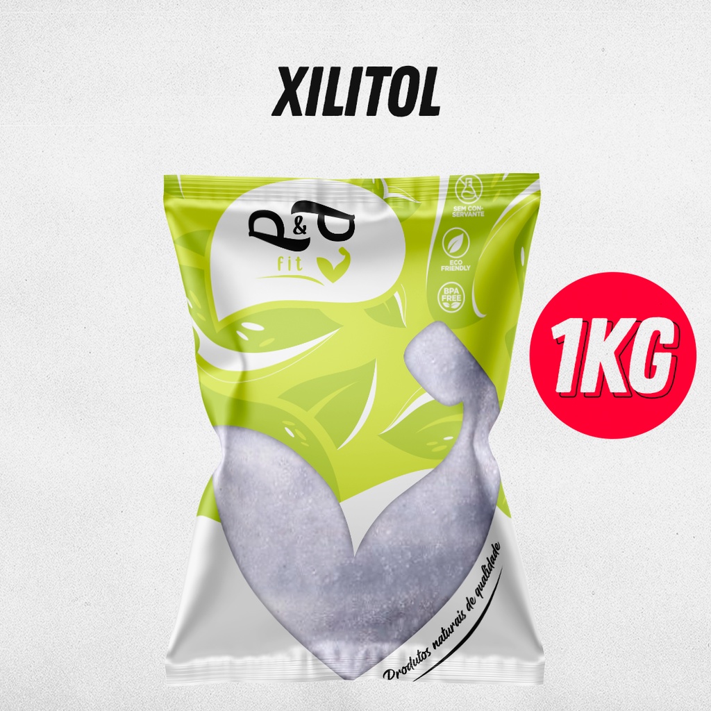 Xilitol Adoçante Xylitol 100% Puro com Laudo