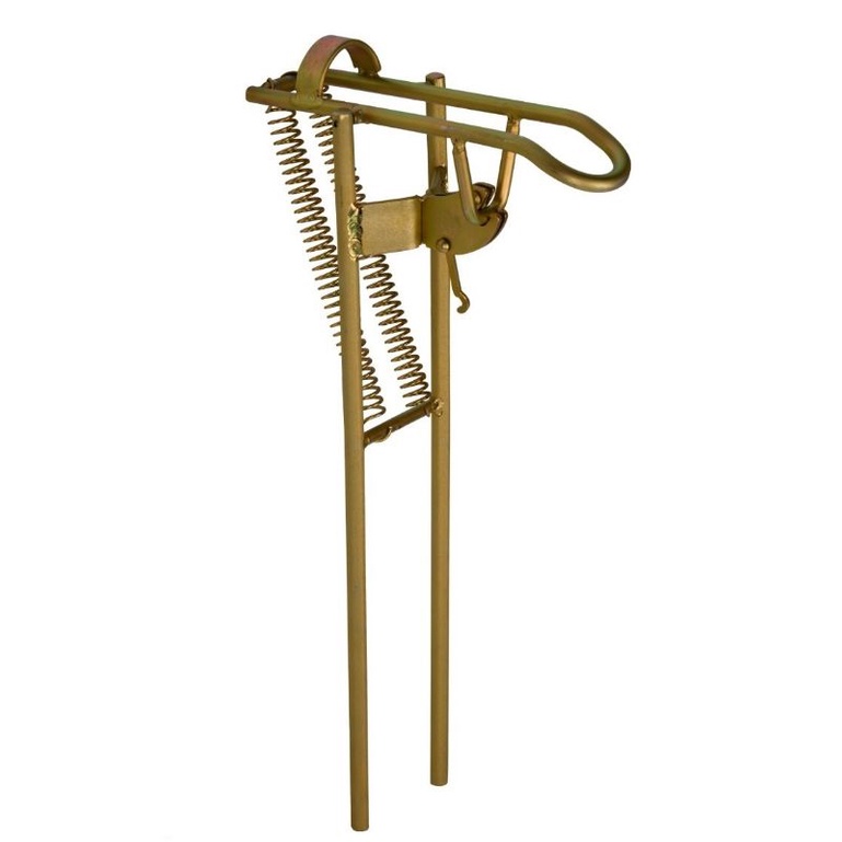 Suporte De Vara De Pesca Com Fisgador Automático 2 Molas Arame