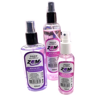 Prep ZEM Profissional Bactericida Spray Higiene Unha 120 Ml/200ml/300ml