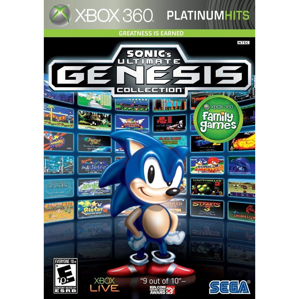 Sonic Ultimate Genesis Collection Xbox 360 Midia Fisica em Oferta na Shopee