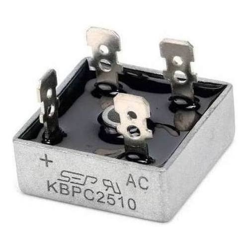 10 Peças - Ponte Retificadora Kbpc2510 25a 1000v Promoção