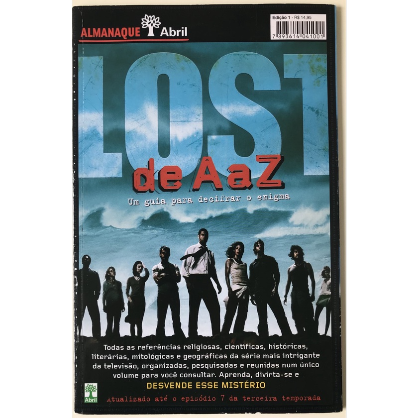 LOST Série TV Lote 3 Revistas Guia Segredos Final