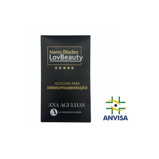 10 Lâminas Lovbeauty 12 Flex 0.18mm Nano Blade Microblading