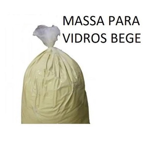 1 KG de Massa para Colocação de Vidro em Grade de Ferro massa para vidraceiro e artesanato.
