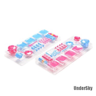 SuperToys 18 Pcs/set Mini Talheres De Cozinha Para Barbies Brinquedos De Casa Cor