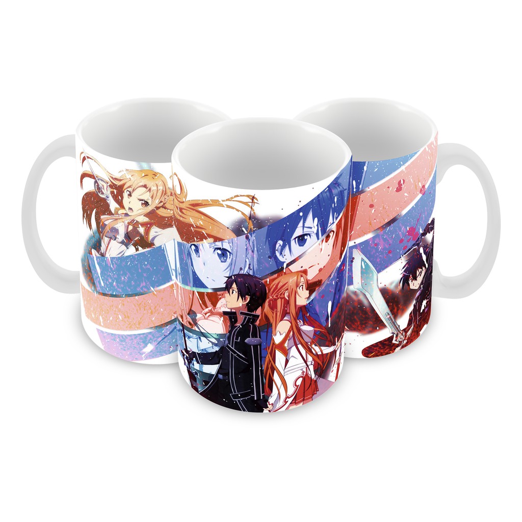 Caneca Sword Art Online De Polímero Personalizado Modelo 14