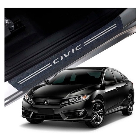 Soleira 8 Peças Civic G10 2019 2020 2021 em Oferta na Shopee