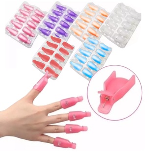 Dedeiras De Silicone Removedora De Unhas 10 Uni Clip Polonês