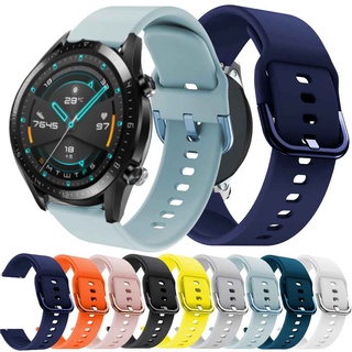 Pulseira De Silicone De 22mm Para Relógio Huawei Honor Magic Watch 2 Substituição De 46mm Wristband