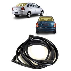 Borracha Vigia Traseiro Corsa Sedan Classic 2003 até 2012 Premium