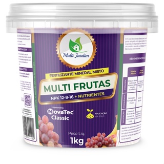 1kg Multi Frutas Novatec Classic Adubo Fertilizante Granulado para Frutas em Oferta na Shopee