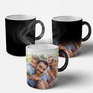 Caneca Xicara Porcelana Personalizada com sua Foto Magica
