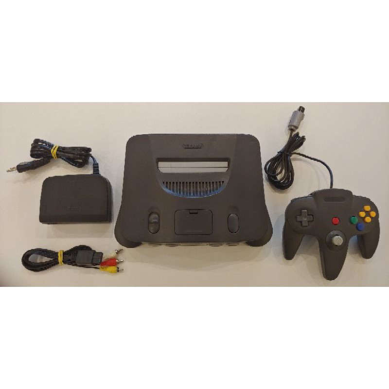 N64 Console Nintendo 64 Console + Cabos + Controle Novo em Oferta na Shopee