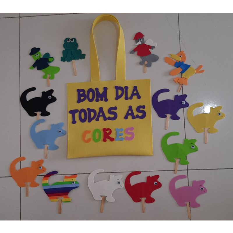 História Bom dia todas as cores | Shopee Brasil