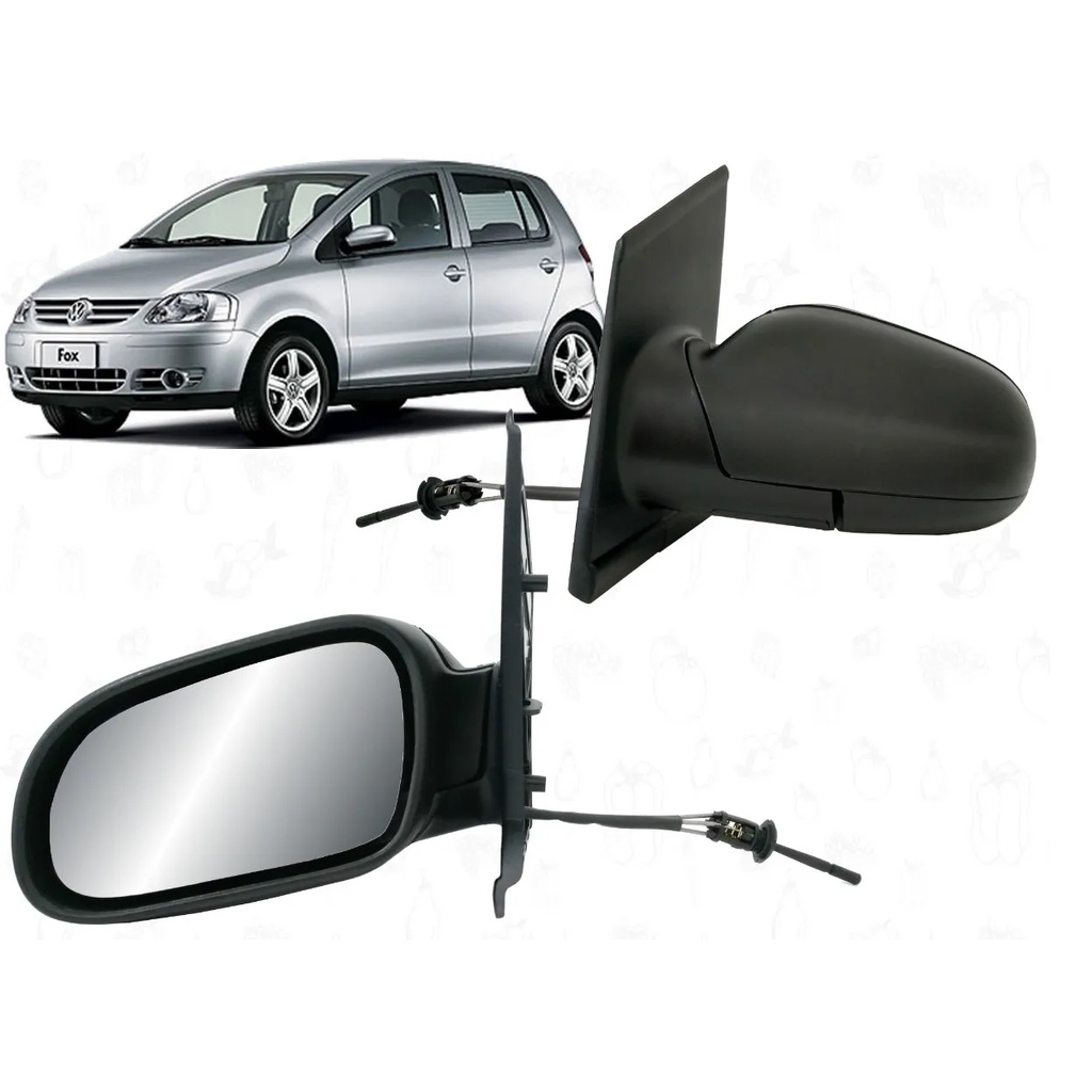 Retrovisor Space Cross Fox 03 04 05 06 08 09 10 Com controle