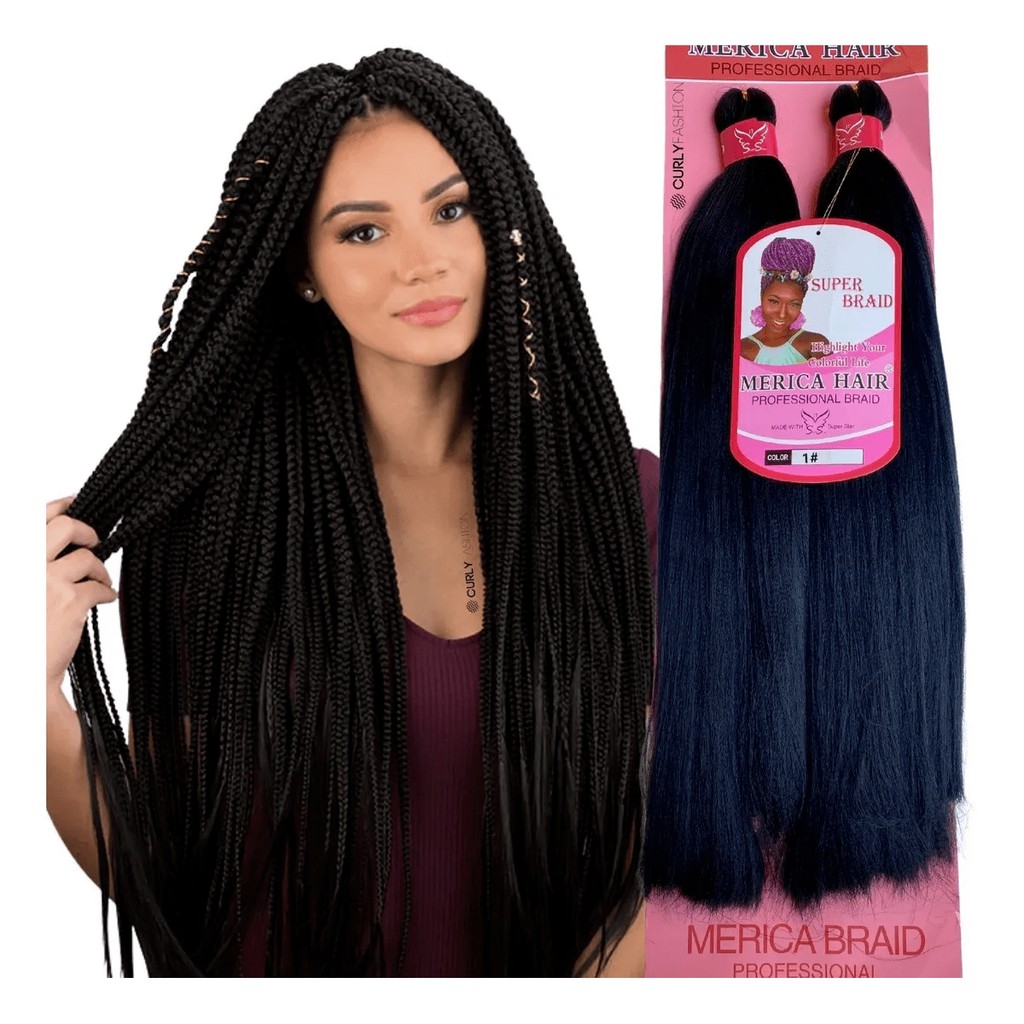 Pacote Jumbo Merica Hair Tranças 165 Gramas