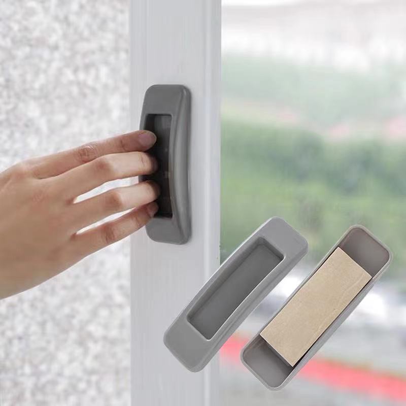 KIT 2 Puxador para Móveis Adesivo Porta Armário Gaveta Com 2 Unidades