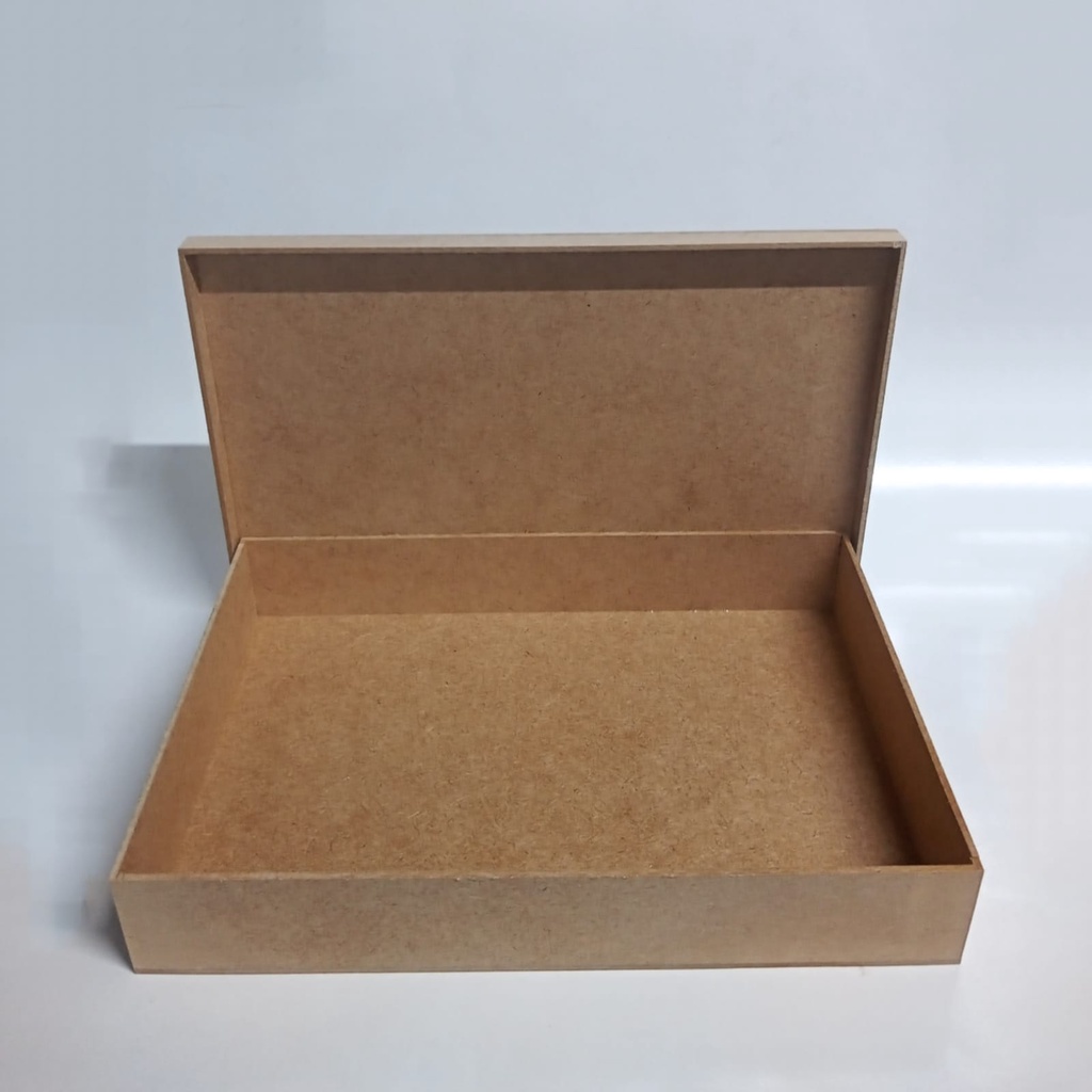 * Caixa mdf cru 20x30x5 cm - modelo tampa sapato