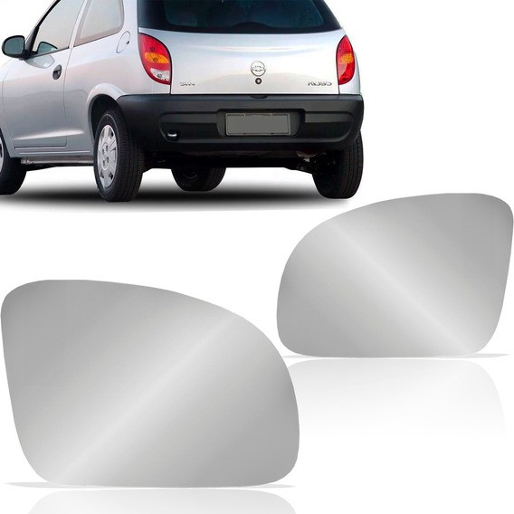 Vidro espelho refil lente retrovisor Celta 2000 2001 2002 2003 2004 2005 2006 em Oferta na Shopee