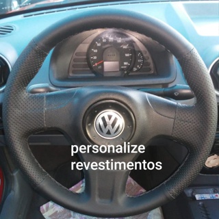 CAPA DE VOLANTE COSTURADA GOL GERAÇÃO 4 em Oferta na Shopee