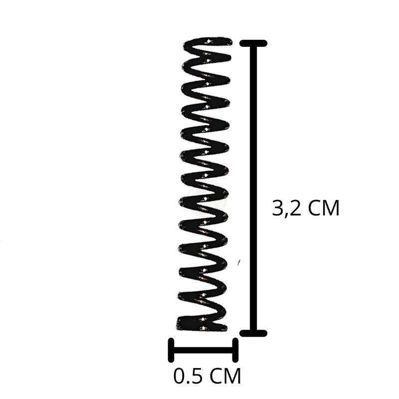 Mola para chapinha prancha taiff 3cm