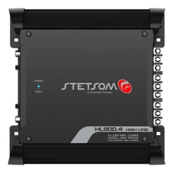 Módulo Amplificador Digital Stetsom HL800 2 Ohms 4 Canais 900W Rms HL800.4
