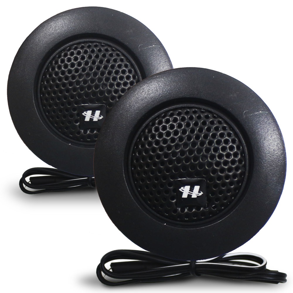 Tweeter de Painel Hurricane 80w Rms TWP NEO 4 Ohms Neodímio Crossover 160w Pico Par Mini