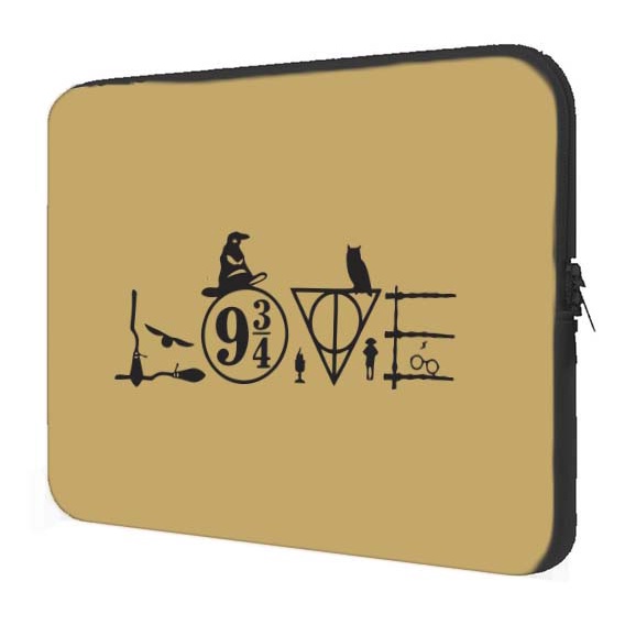 Case Notebook Personalizado Criativo Love Harry Potter 15,6 compativel com todas marcas de notebook nas versao de 14 e 15" samsung, Hp, lenovo, Positivo, LG, Asus, Acer, Dell entre outro.
