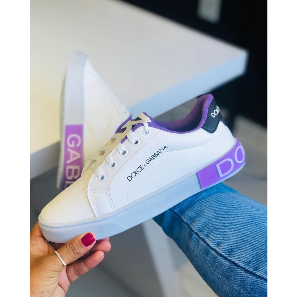 Tênis Feminino Casual Dolce Gabbana Leve