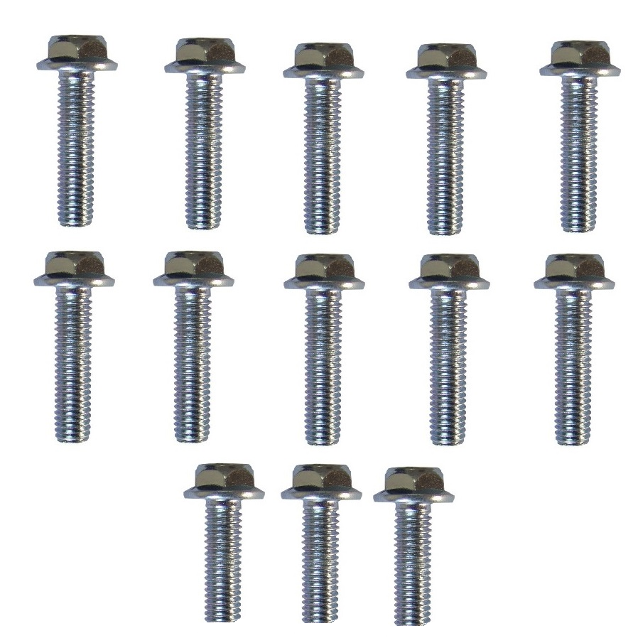 Kit parafusos tampa motor lateral esquerda+direita Biz125 2006 KS/ES/EX/+ em diante Honda