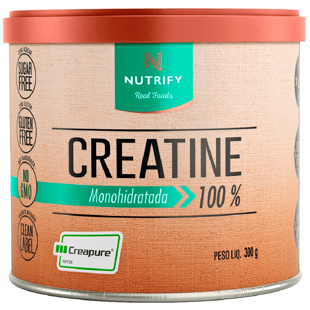 Creatina Pura (Creapure) 300g - Nutrify em Oferta na Shopee