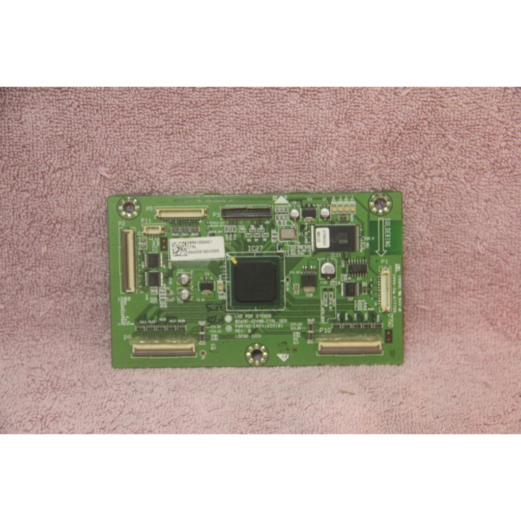 PLACA TCON LG 42PC5RV EAX41659101 REV:B EBR41656401