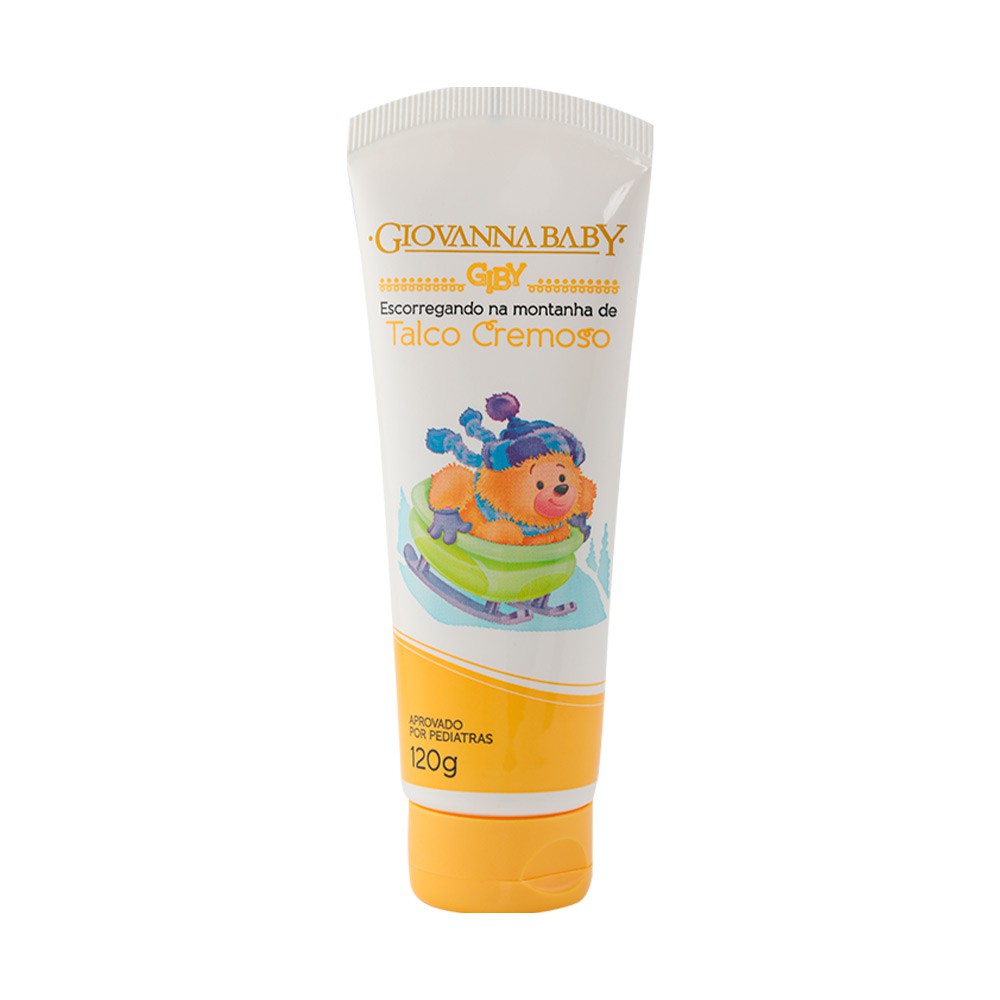 Talco Creme Giby Giovanna Baby Hidratação Natural Pele 120ml | Shopee ...