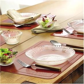 Prato Redondo E Fundo De Vidro Crystal Wheaton 22Cm em Oferta na Shopee