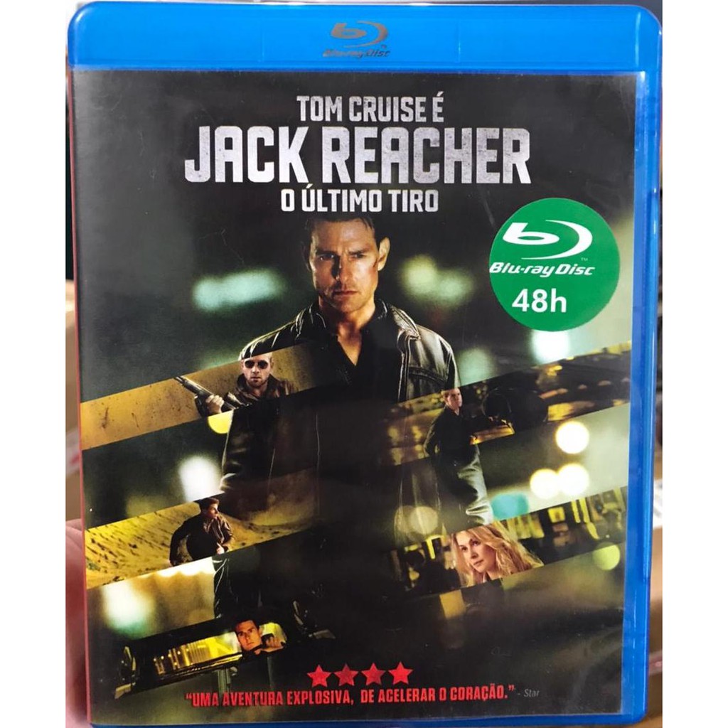Blu-ray Jack Reacher O Último Tiro 2013 Tom Cruise Original Dublado